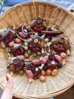 Natural Plant Pod Handmade Pendant/Charm Keychain - Image 2