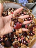 Natural Plant Pod Handmade Pendant/Charm Keychain - Image 9