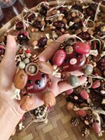 Natural Plant Pod Handmade Pendant/Charm Keychain - Image 7